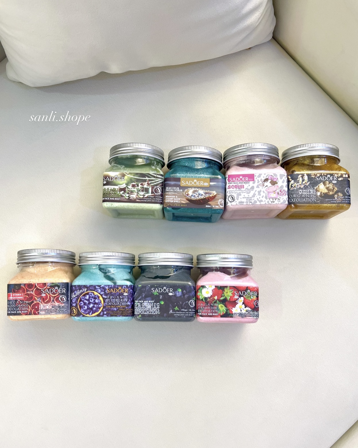 اسکراب شنی بدن