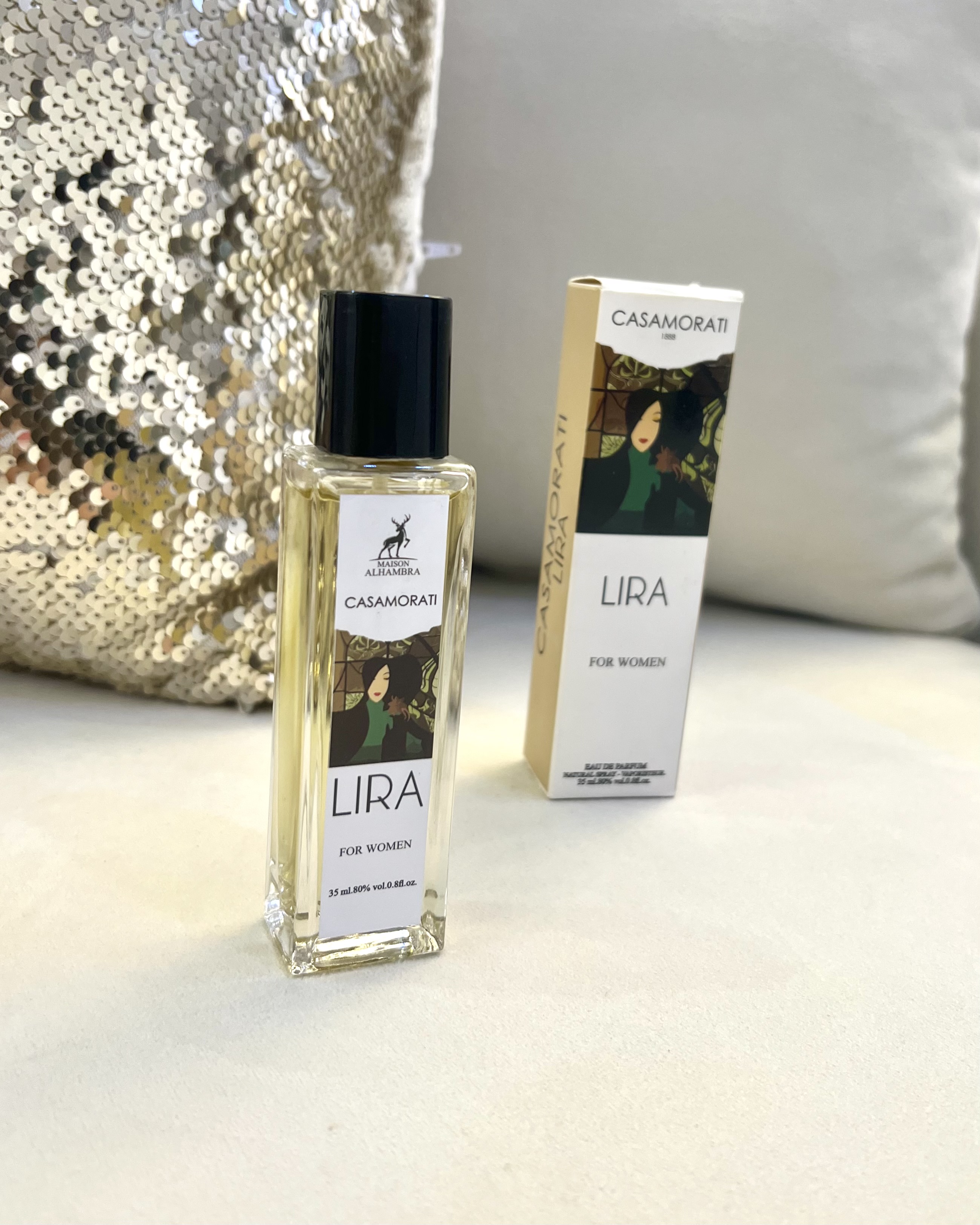 عطر ۳۵ میل کازاموراتی لیرا