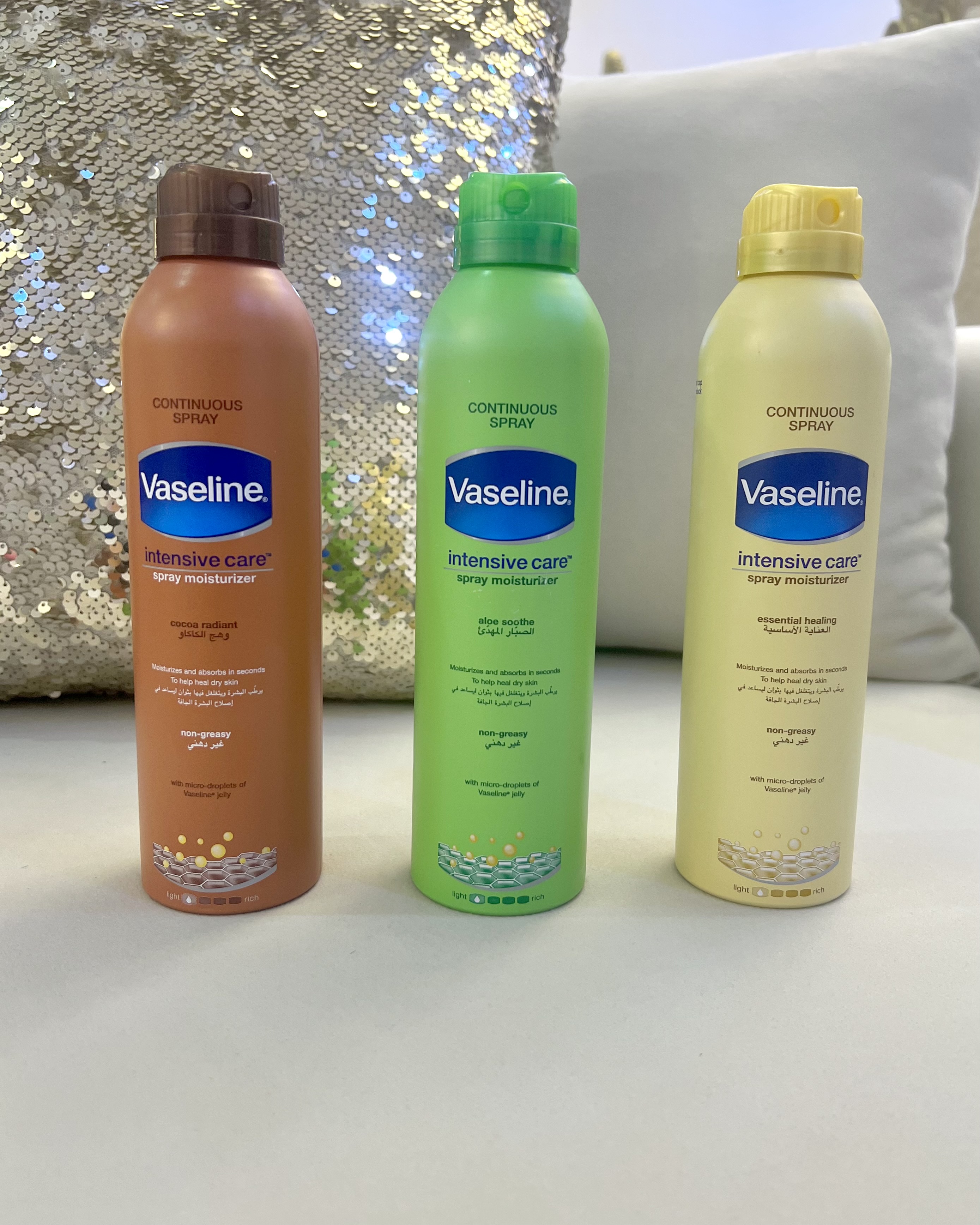 اسپری لوسیونی وازلین