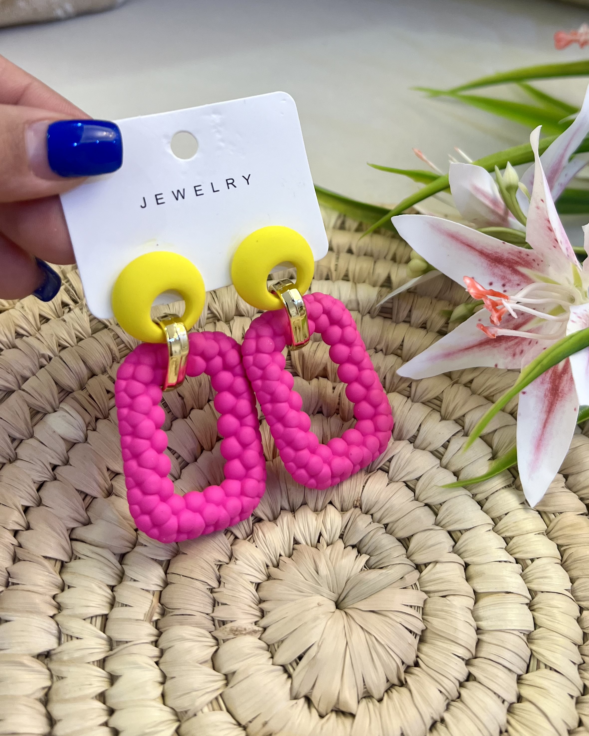 گوشواره پینکی💕