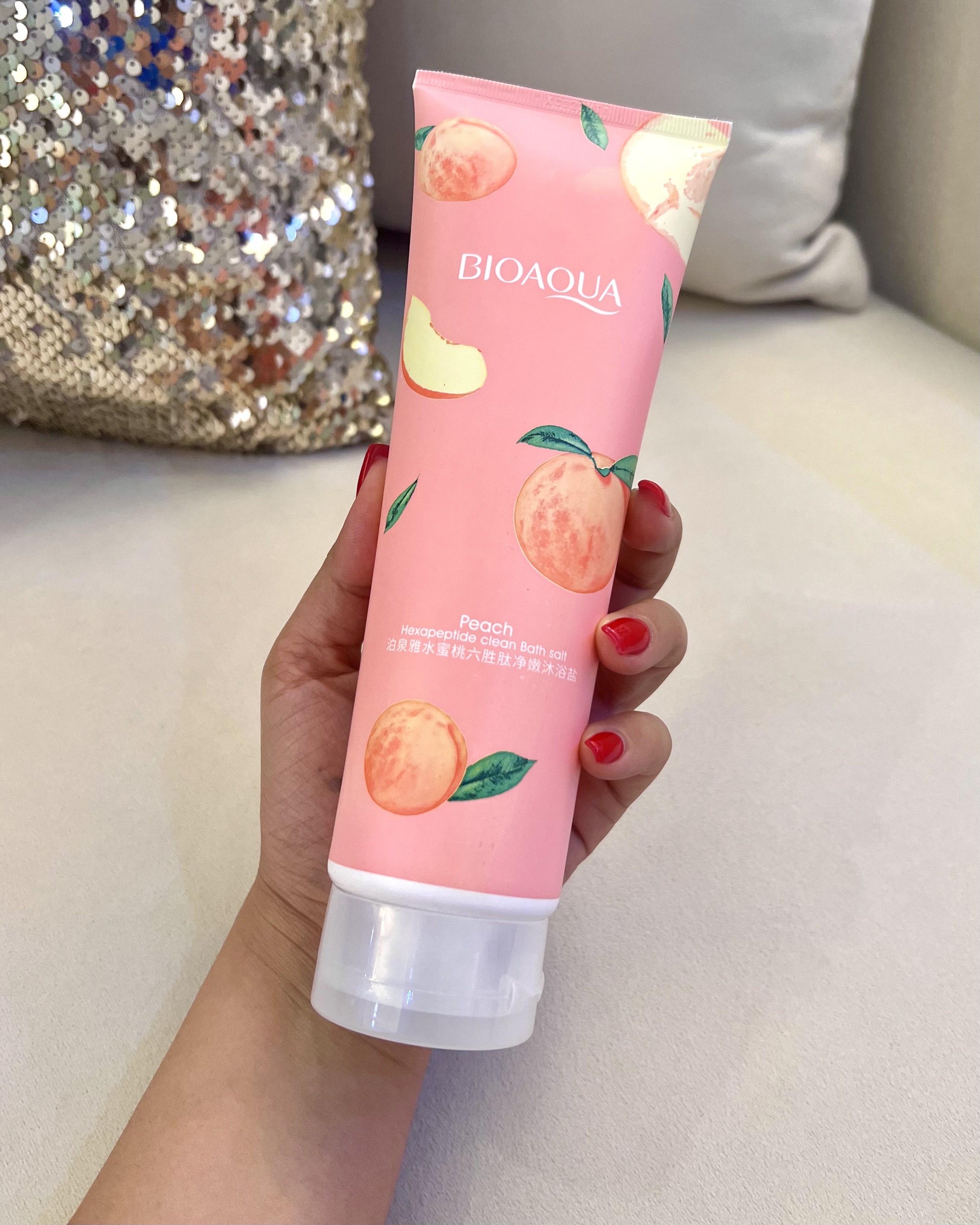 نمک بدن هلو 🍑