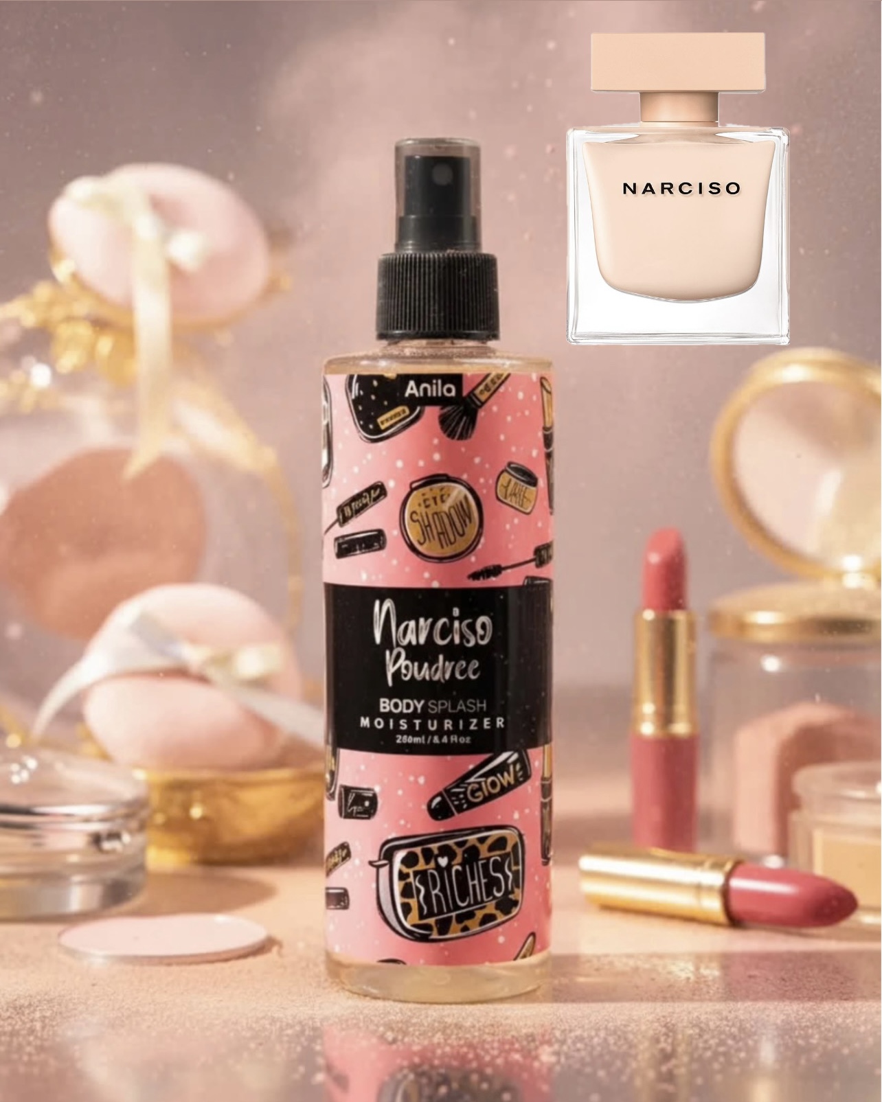 بادی اسپلش نارسیس پودری💄