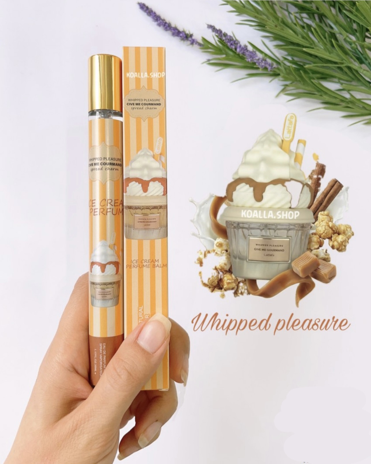 عطر۳۵ میل بستنی کاراملی